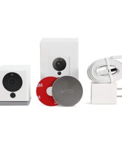 WYZE Cam v2 1080p HD Indoor WiFi Smart Home Camera with Night Vision, 2-Way Audio, Works with Alexa & the Google Assistant, White, 1-Pack Wyze Cam v2 41 5109iIA0TL