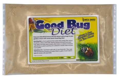 Good Bug Diet 1lb - Beneficial Bug Attractant - Nectar for Beneficial Insects