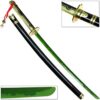 Owari no Seraph Japanese Anime Katana with Hamon Yu Hyakuya Replica Sword Green 43 510DVqD7WuL