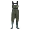 FISHINGSIR Fishing Waders for Men with Boots Womens Chest Waders Waterproof for Hunting with Wading Belt M06/W08 Green
