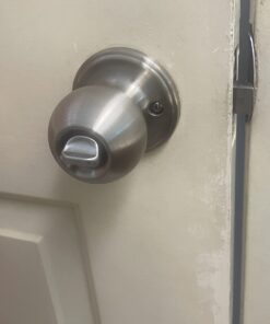 Copper Creek BK2030SS Ball Door Knob, Privacy Function, 1 Pack, Satin Stainless 28 510ISYU1cyL