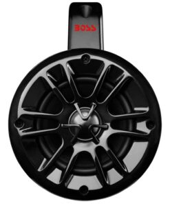BOSS Audio Systems MRWT40 ATV UTV Marine Weatherproof Waketower System - 4 Inch Stereo Speakers, Full Range, 2 Way, Tweeters, IPX5 Rated, Sold in Pairs, Wake Tower For Boat 4 inch Speakers Black 400W 30 510NtS5z9NL