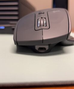 Logitech MX Master 2S Wireless Mouse – Use on Any Surface, Hyper-Fast Scrolling, Ergonomic Shape, Rechargeable, Control Upto 3 Apple Mac and Windows Computers, Graphite (Discontinued by Manufacturer) 2017 Model 71 510QHvxSd2L