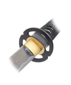 Swordmaster - RARE Onikiri "Super Bitch" Japanese Katana Sword with Musashi Tsuba BLACK NIB 5 510V6SpwlbL