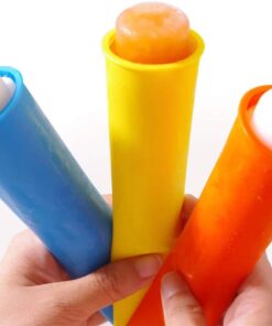 Mirenlife Silicone Ice Pop Molds,Popsicle Maker Molds,8 Vibrant Colors,Set of 8 29 510YxGGCtbL