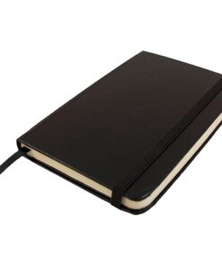 JAM Paper Hardcover Notebook with Elastic Band - Small Journal - 3 1/2 x 5 1/2 - Black - 100 Lined Sheets - Sold Individually Travel Size/Small 8 510csWJesLL