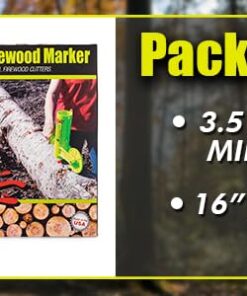 Alternative view of The Mingo Marker Firewood Measuring Tool - Chainsaw Firewood Marking Tool With Marking Wheels - Log Paint Marker -Firewood Measuring Tool For Chainsaw - Logging Tools (Mingo Marker With 16" Wheel) Mingo Marker With 16" Wheel