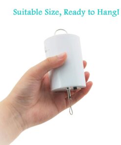 Alternative view of FONMY Hanging Display Motor 10 RPM Low Speed with Remote for Wind Spinner Ornament Hanging Decor Baby Crib Mobile Battery Operated Motor 10RPM White-10