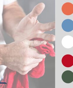 Linteum Textile (100-Pack, 14x14 in, White) AUTO Shop Towel, 100% Cotton Commercial Grade Rags, Ideal for Auto-Mechanic Cleaning & Detailing 9 510k7zLhcUS