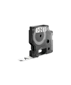 DYMO 45013 D1 Tape Cartridge for Dymo Label Makers, Created Specifically for Your LabelManager and LabelWriter Duo Label Makers, 1/2-inch x 23 Feet, Black on White, Pack of 4 10 510kLv4emL