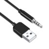 Coomoors USB to 3.5mm Jack Audio Adapter, Male AUX Audio Jack to USB 2.0 Male Charge Cable Adapter Cord for iPod Shuffle MP3 Player Headphones Speakers and Other Devices(3.3FT) 1 22 510l5J5PnLL