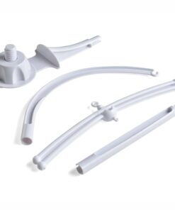 AGPtek Baby Crib Mobile Bed Bell Holder Music Box Holder Arm Bracket Baby Bed Stent Set (Nut Screw) ¨C 2 Sizes for Optional (34.6") 34.6" 21 510lMy2zZ2L