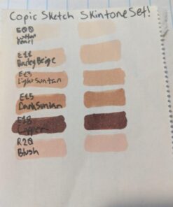 Copic Sketch 6pc set, Skin Tone (Discontinued) 31 510qeL0gmoL