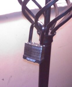 Master Lock 1803DLF Fortress Outdoor Padlock with Key, 1 Pack 14 510z2HT6nOL