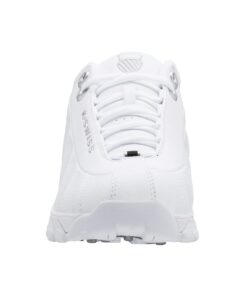 K-Swiss Men's ST329 CMF Sneaker 6.5 White/Black/Silver 10 5112MRGR8KL