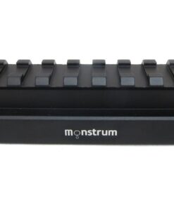 Alternative view of Monstrum Medium Profile Picatinny Riser Mount (0.8" H x 5.7" L) for Scopes and Optics