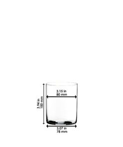 Riedel O Wine Whisky Crystal Glass Tumbler, 2 Count (Pack of 1), Clear Whisky H2O 2 Count (Pack of 1) 8 5114viPfwS