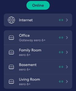 Amazon eero 6 dual-band mesh Wi-Fi 6 extender - expands existing eero network 24 5115Hja7YUL