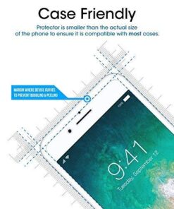 amFilm Screen Protector 4.7“ for Apple iPhone SE 3 SE2, iPhone 8, iPhone 7, iPhone 6S and iPhone 6 Tempered Glass, 2 Pack 43 5117jj5oLLL
