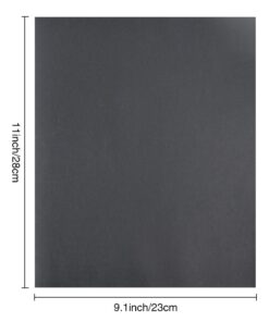 URlighting Guitar Luthier Tool Set (7 Pcs), Clean and Polish Tool - 1 Pcs Guitar Fret Crowning File, 1 Pcs Fret Rocker Leveling Tool, 2 Pcs Fingerboard Guards, 2 Sheets Sanding Paper, with Carry Bag 10 511Al8ivBrL