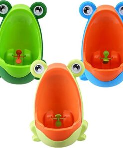 Alternative view of Lovely Frog Children Kids Potty Removable Toilet Training Kids Urinal Early Learning Boys Pee Trainer Bathroom