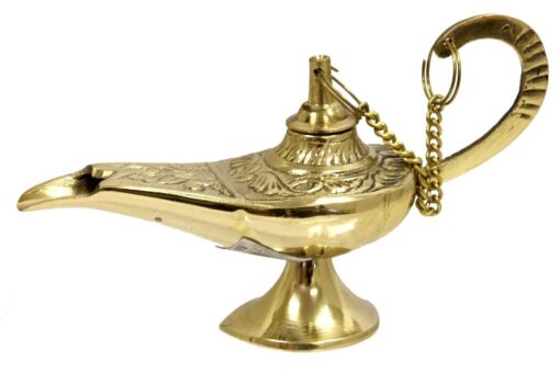 GSM DISTRIBUTION Brass Aladdin Genie Lamps Incense Burners