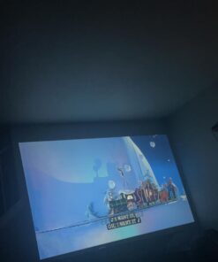 AuKing Projector, 2023 Upgraded Mini Projector, Full HD 1080P Home Theater Video Projector, Compatible with HDMI/USB/VGA/AV/Smartphone/TV Box/Laptop A- 9500 L 30 511RHqXlFUL