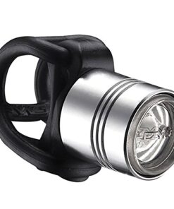 Lezyne Femto Drive Bicycle Light Pair, Front and Rear Set, Road, Mountain, Gravel Bike, Flashing One Size Black/Black 12 511RV707vBL