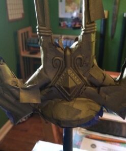 Zelda Link Master Sword Twilight Princess Fantasy Sword with Plaque - Blue (Blue) 59 511U F0IbbL