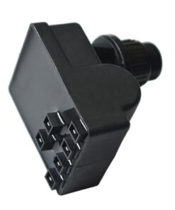 Alternative view of onlyfire 03350 Electric Push Button Igniter BBQ Replacement for Select Gas Grill Models by Brinkmann, Char Broil, Nexgrill, Kenmore Sears, Uniflame and Others, Black 6 male outlet