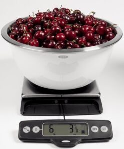 OXO Good Grips 11 Pound Food Scale with Pull-Out Display, Stainless Steel 1 46 511ZXQQUtQL