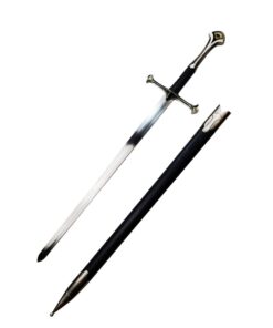 Medieval Sword One Hand Sword, Dull Blade. for Collection, Gift, Show and Fair Cosplay and LARP King-Silver 7 511cIVHtPpL