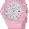 Casio Women's LRW-200H-2BVCF Stainless Steel Watch Resin Band Pink 4 511dZNDE YL