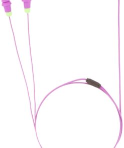 Alternative view of Plugfones Basic Earplug-Earbud Hybrid - Noise Reducing Earphones - Purple