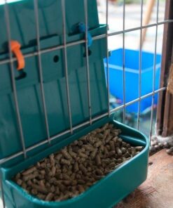 Kaytee Gravity Bin Feeder With Bracket Assorted 33 511e4WkGJYL