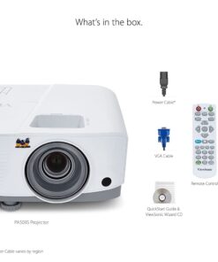 ViewSonic PA503S 3800 Lumens SVGA High Brightness Projector for Home and Office with HDMI Vertical Keystone 53 511fH4TUVbL