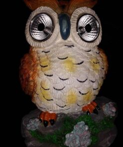 Solar Powered Owl Outdoor LED Garden Light 15 511hY68Wz1L