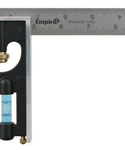 Empire Level E250 12-Inch Heavy Duty Professional Combination Square w/Etched Stainless Steel Blade and True BlueR Vial 8 511hk4px5kL