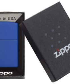Zippo Matte Pocket Lighters No Logo Royal Blue 14 511o0tkUS6L