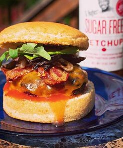 G Hughes Sugar Free Ketchup - Gluten Free, Preservation Free, Low Carb Ketchup, No Sugar Added Ketchup, Keto Condiments - 13 Oz (3-Pack) 19 511pWaz3O7L