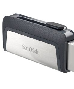 Alternative view of SanDisk 32GB Ultra Dual Drive USB Type-C - USB-C, USB 3.1 - SDDDC2-032G-G46, Black, Silver