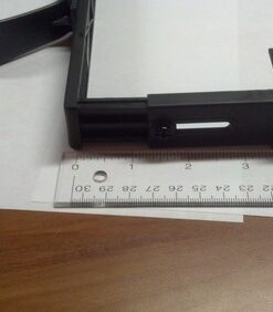 Recycled Cubicle Coat Hook, 2 Hook, Plastic, Charcoal 16 511tmWCzxL