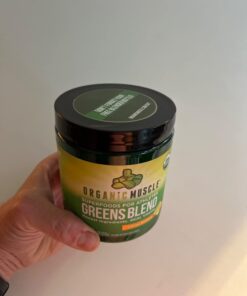Organic Muscle Superfood Greens Powder Drink Mix - Organic Super Green Detox Supplement for Gut & Digestive Health with Spirulina, Chlorella, Probiotic & Prebiotic - Vegan & Non-GMO, 30 Servings Citrus Sunrise Greens 30 Servings (Pack of 1) 43 511uV4YUB6L 4