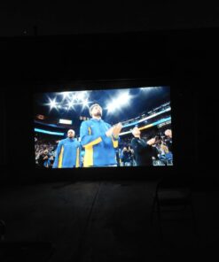 HAPPRUN Projector, Native 1080P Bluetooth Projector with 100''Screen, 9500L Portable Outdoor Movie Projector Compatible with Smartphone, HDMI,USB,AV,Fire Stick, PS5 41 511x9GTNtjL