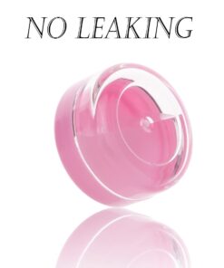 5Gram Cosmetic Containers 100pcs Tiny Makeup Sample Jaws with Pink lids Pink Lid 5 Gram 12 511xq8EzY4L