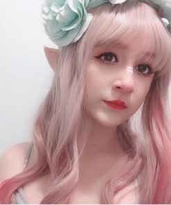 Secaden Cosplay Fairy Pixie Elf Ears Soft Pointed Ears Tips Anime Party Dress Up Costume Accessories (Long Style) Long Style 41 512 X3w20CL