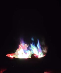 Mystical Fire Flame Colorant Vibrant Long-Lasting Pulsating Flame Color Changer for Indoor or Outdoor Use 0.882 oz Packets 12 Pack 53 512Aga4HHlL