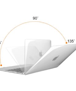 MOSISO Plastic Hard Shell Case Cover Compatible with MacBook 12 inch with Retina Display (Model A1534, Release 2017 2016 2015), Crystal Clear 46 512FYNH9jiL