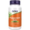 NOW Supplements, Peppermint Gels with Ginger & Fennel Oils, Enteric Coated, Digestive Support*, 90 Softgels 90 Count (Pack of 1) 31 512GUoWvrLL