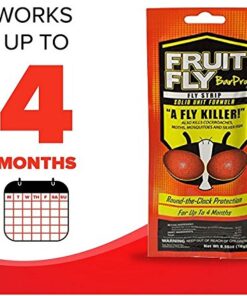 Fruit Fly BarPro – 4 Month Protection Against Flies, Cockroaches, Mosquitos & Other Pests. Fly Traps for Indoors. Better Than a Fly Trap. Better Than Fly Traps Outdoor. Better Than Mosquito Zapper 10 Pack 12 512HhhW57DL